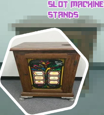 Antique slot machine stands for sale