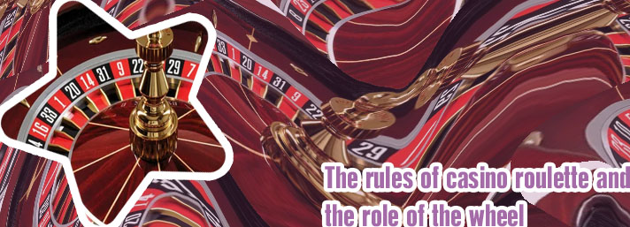 Casino roulette wheel