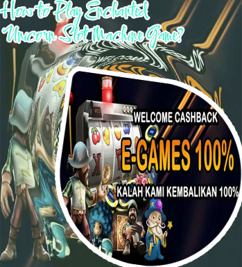 Enchanted unicorn slot machine