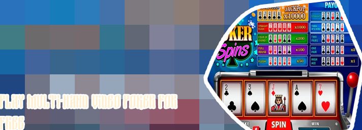 Free video poker games
