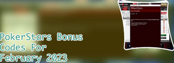 Pokerstars code