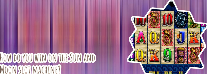 Sun and moon slot machine
