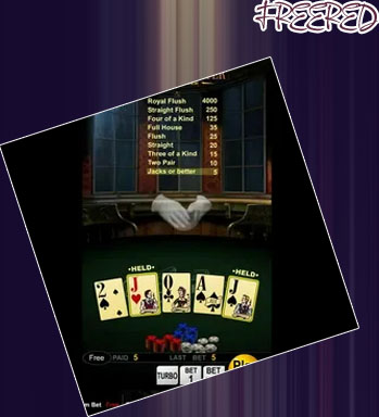 Video draw poker free
